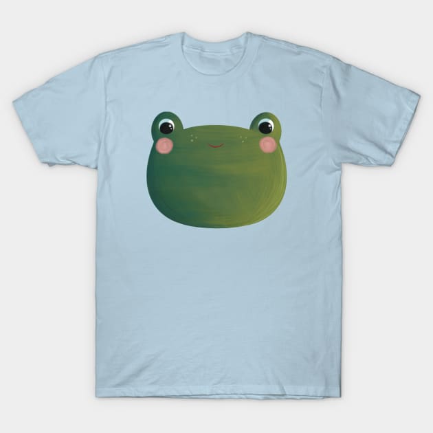 Content Frog T-Shirt by Emma Wiklund Art